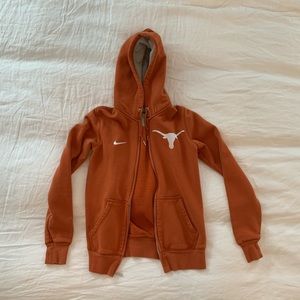Women’s Nike Fitted Texas Longhorns Zip-Up Hoodie